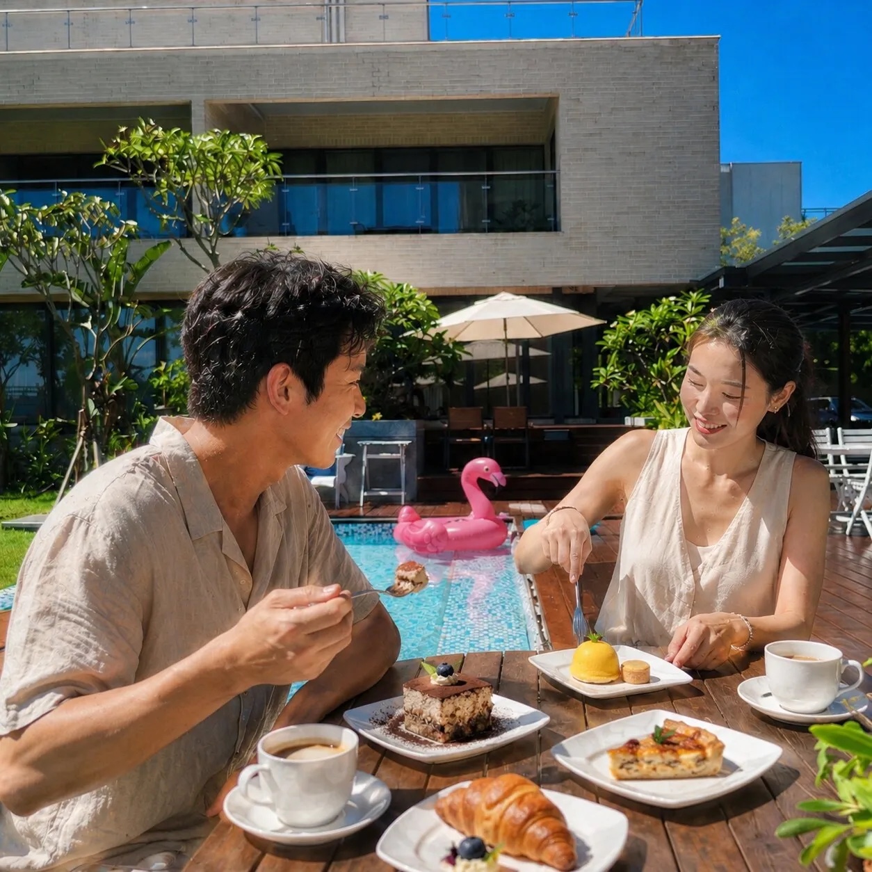 Waterside relaxation and gathering at LOHERB Moments